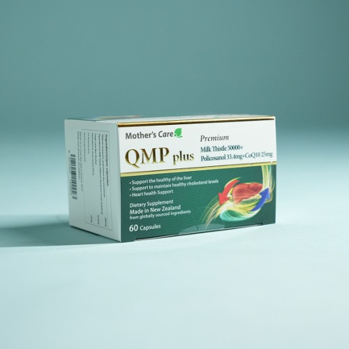 마더스케어 QMP(밀크시슬 50000+폴리코사놀 33.4mg+CoQ 10 25mg 60캡슐